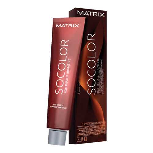 Стойкая крем-краска для волос Matrix High Impact Brunette GG глубокий золотистый 90 мл в Летуаль