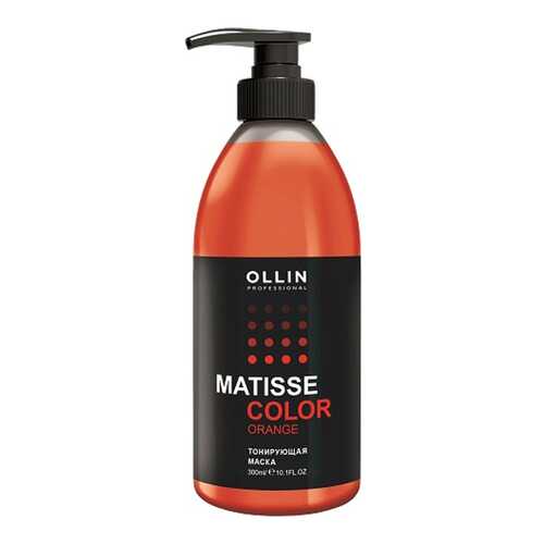 Тонирующая маска Ollin Professional Matisse Color Оранж 300 мл в Летуаль