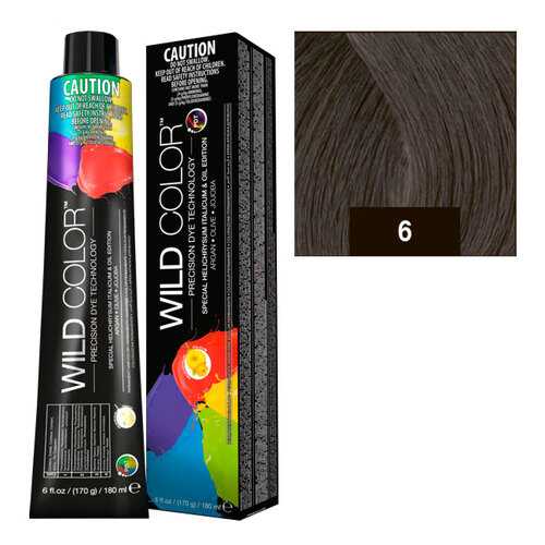 Wildcolor - Стойкая крем-краска Permanent Hair Color 6N/S Темный блонд 180 мл в Летуаль