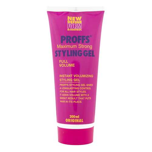 Гель для укладки PROFFS Maximum Strong Styling Gel 200 мл в Летуаль