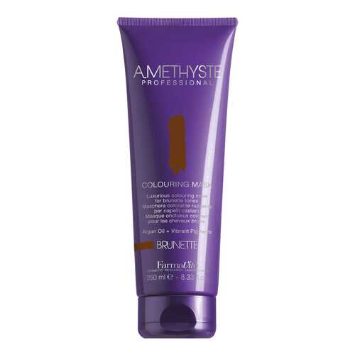 Маска оттеночная Farmavita Amethyste Colouring Mask brunette 250 мл в Летуаль