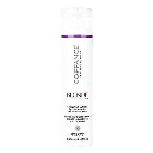 Шампунь COIFFANCE Blonde Brightening Shampoo для светлых и мелированных волос 250 мл в Летуаль