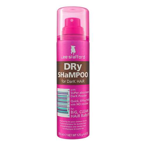 Сухой шампунь Lee Stafford Dry Shampoo Dark Hair, 200 мл в Летуаль